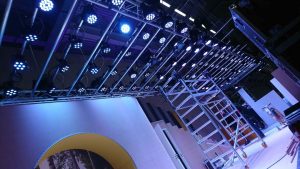 Messebelysning med LED Spots, Profilspots, Fresnel